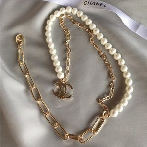 NWOT Authentic Chanel reworked necklace